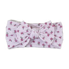 Printed Bow Baby Headband