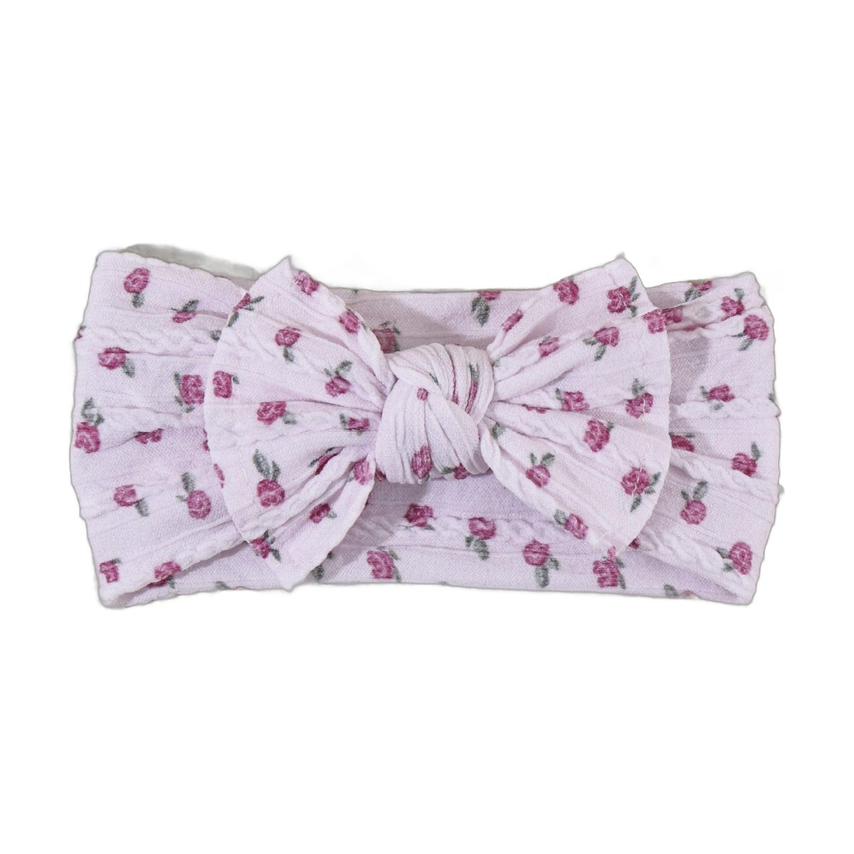Printed Bow Baby Headband