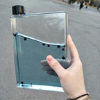 -proof Leak-proof Flat Sports Bottle Plastic Water