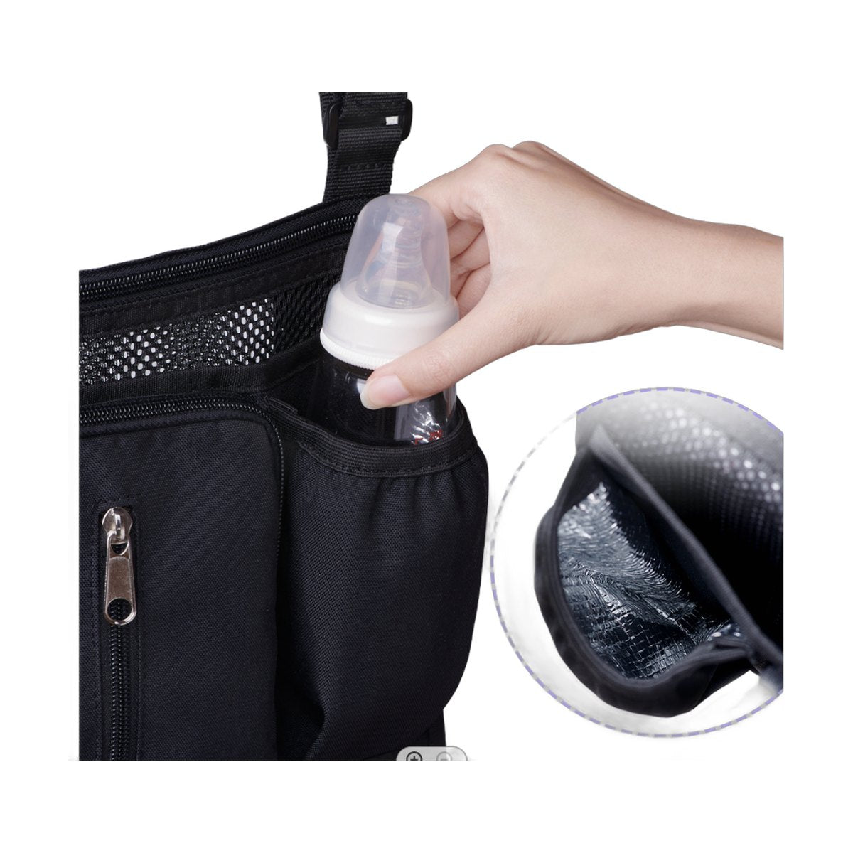 Pushroom Pouches Stroller Storage