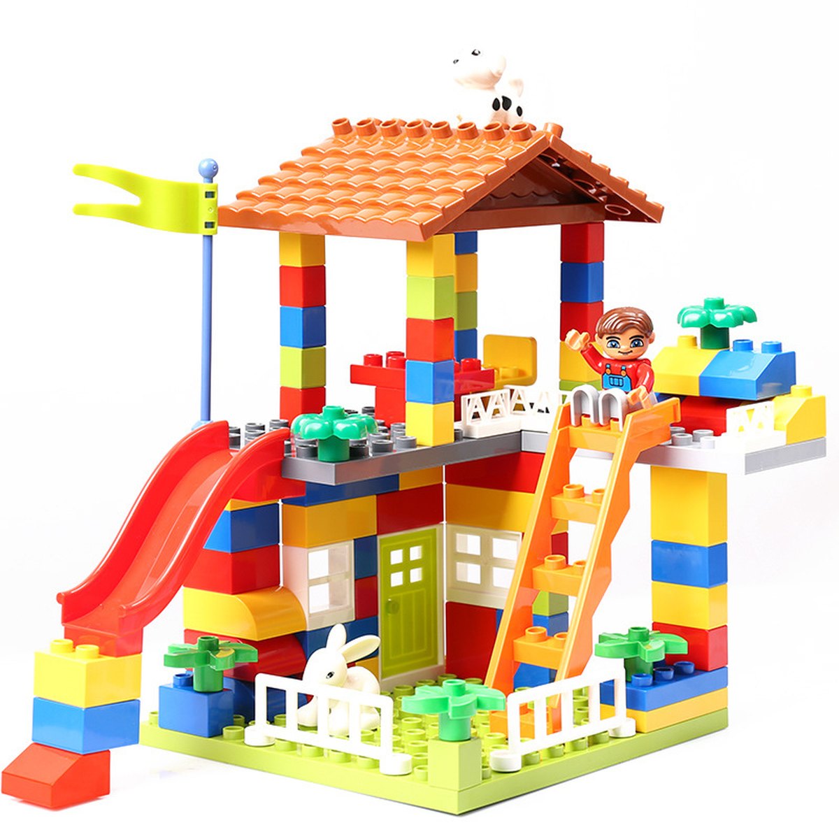 Puzzle Building Blocks Assembly