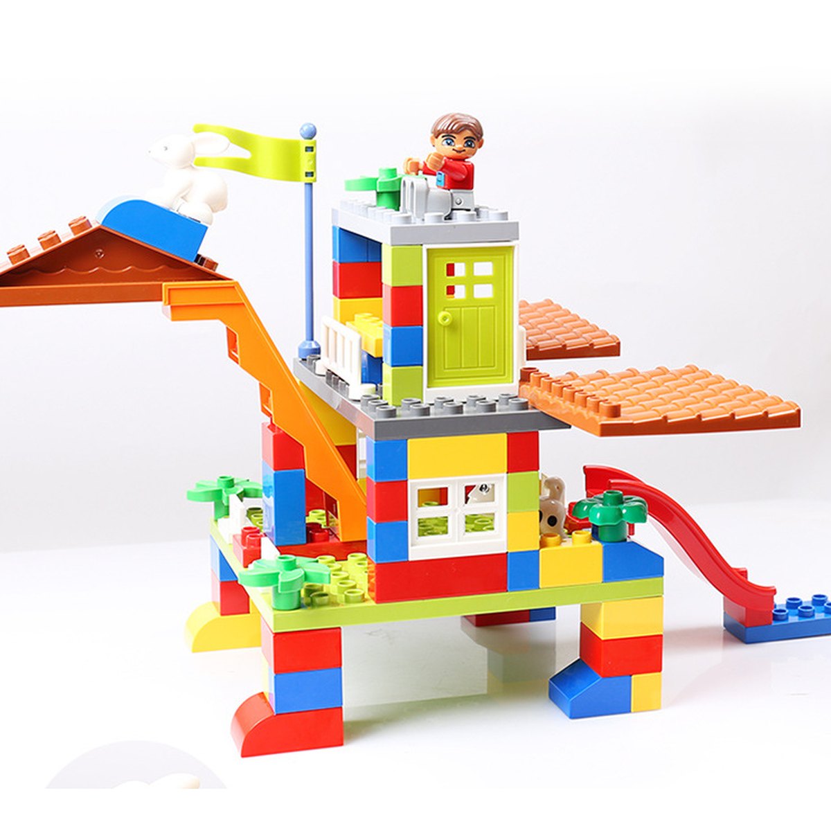 Puzzle Building Blocks Assembly