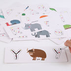 Puzzle English Alphabet Cognitive Wooden
