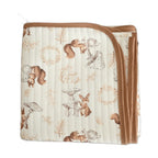 Quilted Cotton Swaddle Blanket