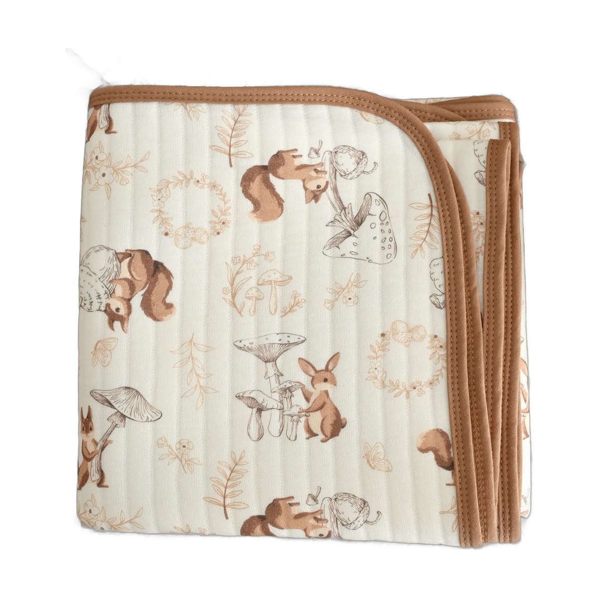 Quilted Cotton Swaddle Blanket