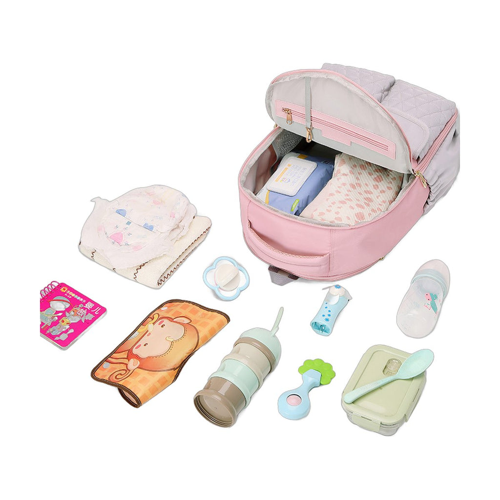 Quilted Diaper Backpack