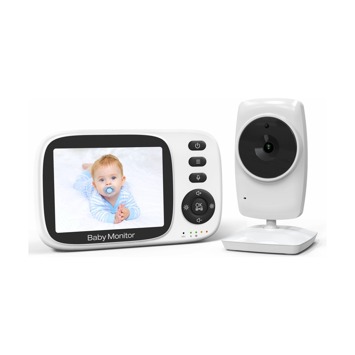 Audio Baby Monitor with Intercom