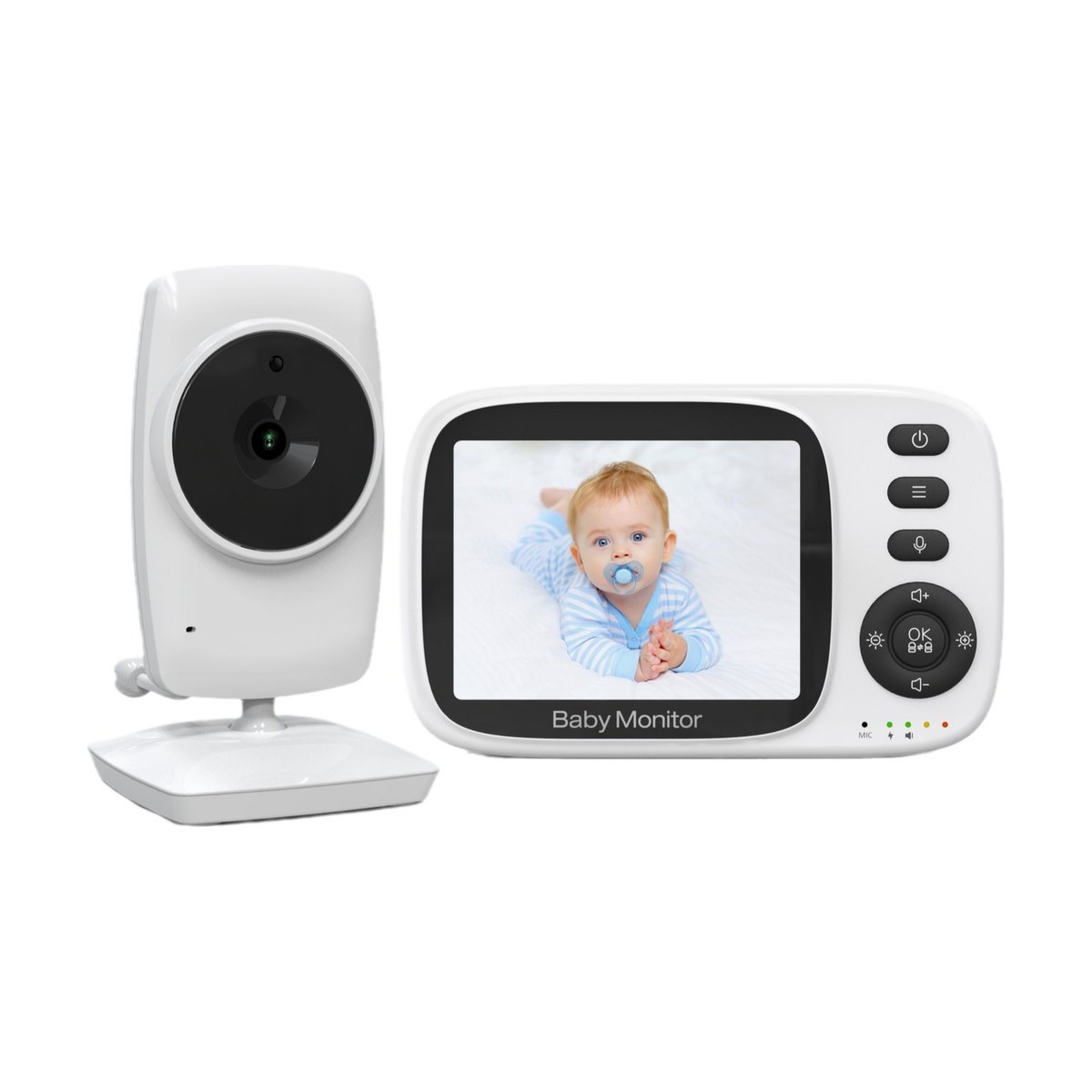 Audio Baby Monitor with Intercom