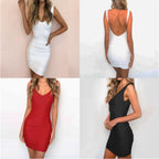Backless Bodycon Dress
