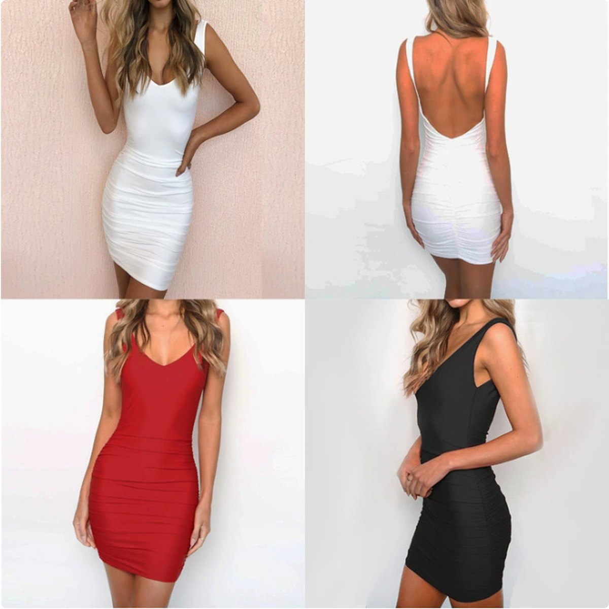 Backless Bodycon Dress