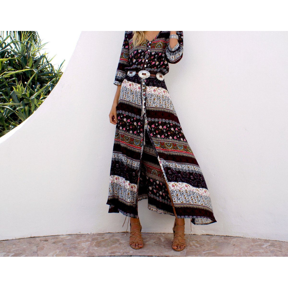 Boho Beach Maxi Dress
