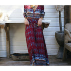 Boho Beach Maxi Dress