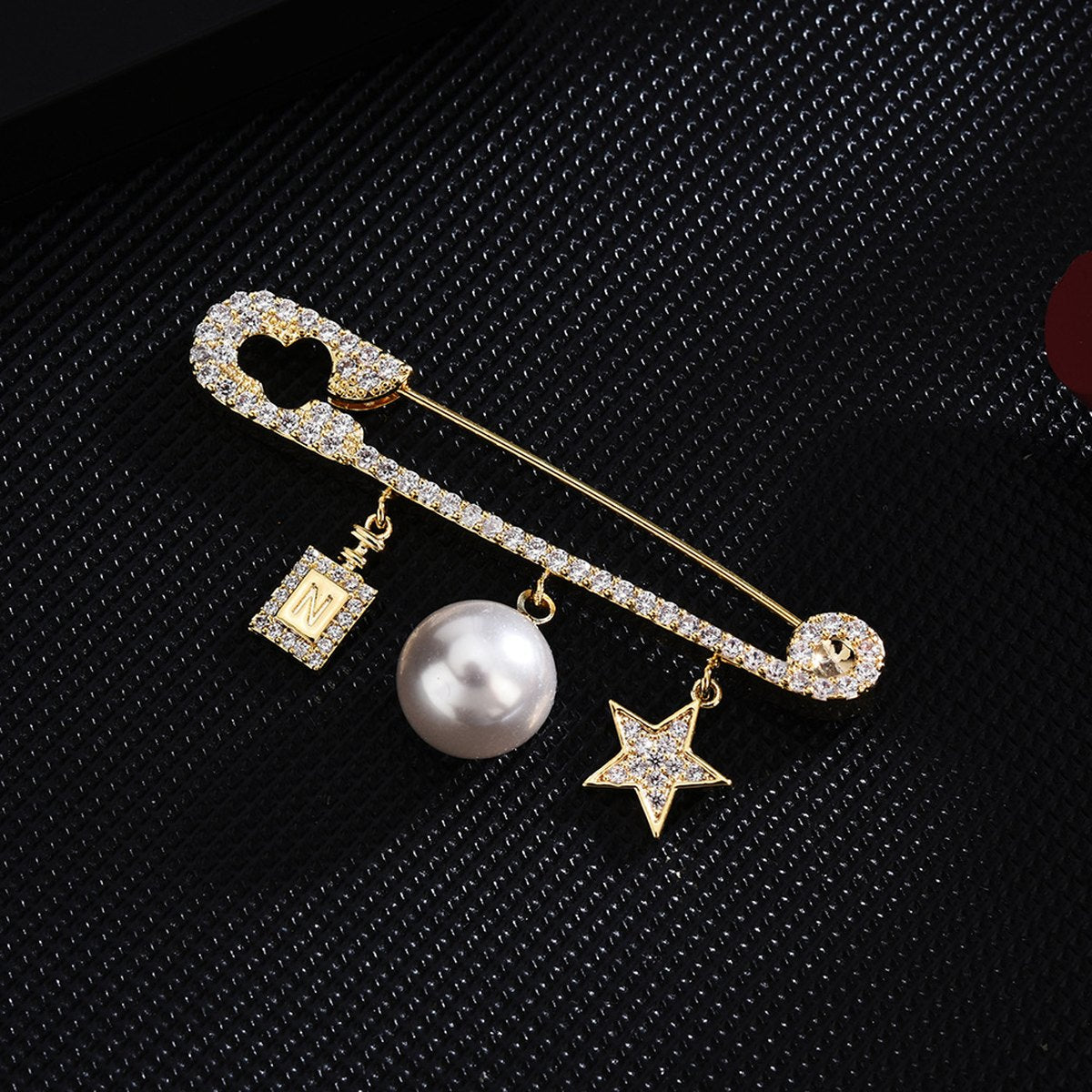 Brooch Pin Coat Accessories Star