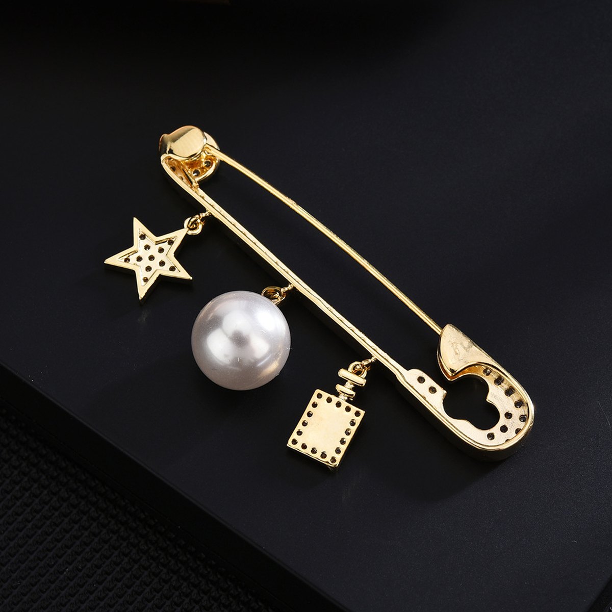 Brooch Pin Coat Accessories Star