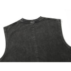 Men's American Character Print Casual Vest