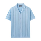 Men's Breathable Casual Cardigan Polo Shirt