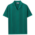 Men's Breathable Casual Cardigan Polo Shirt