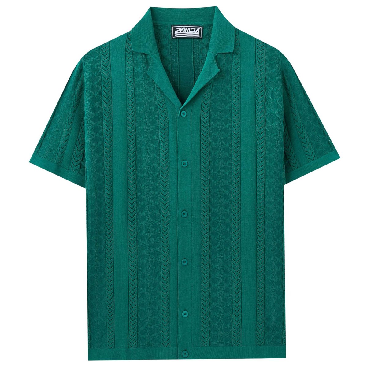 Men's Breathable Casual Cardigan Polo Shirt