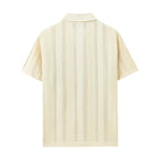 Men's Breathable Casual Cardigan Polo Shirt