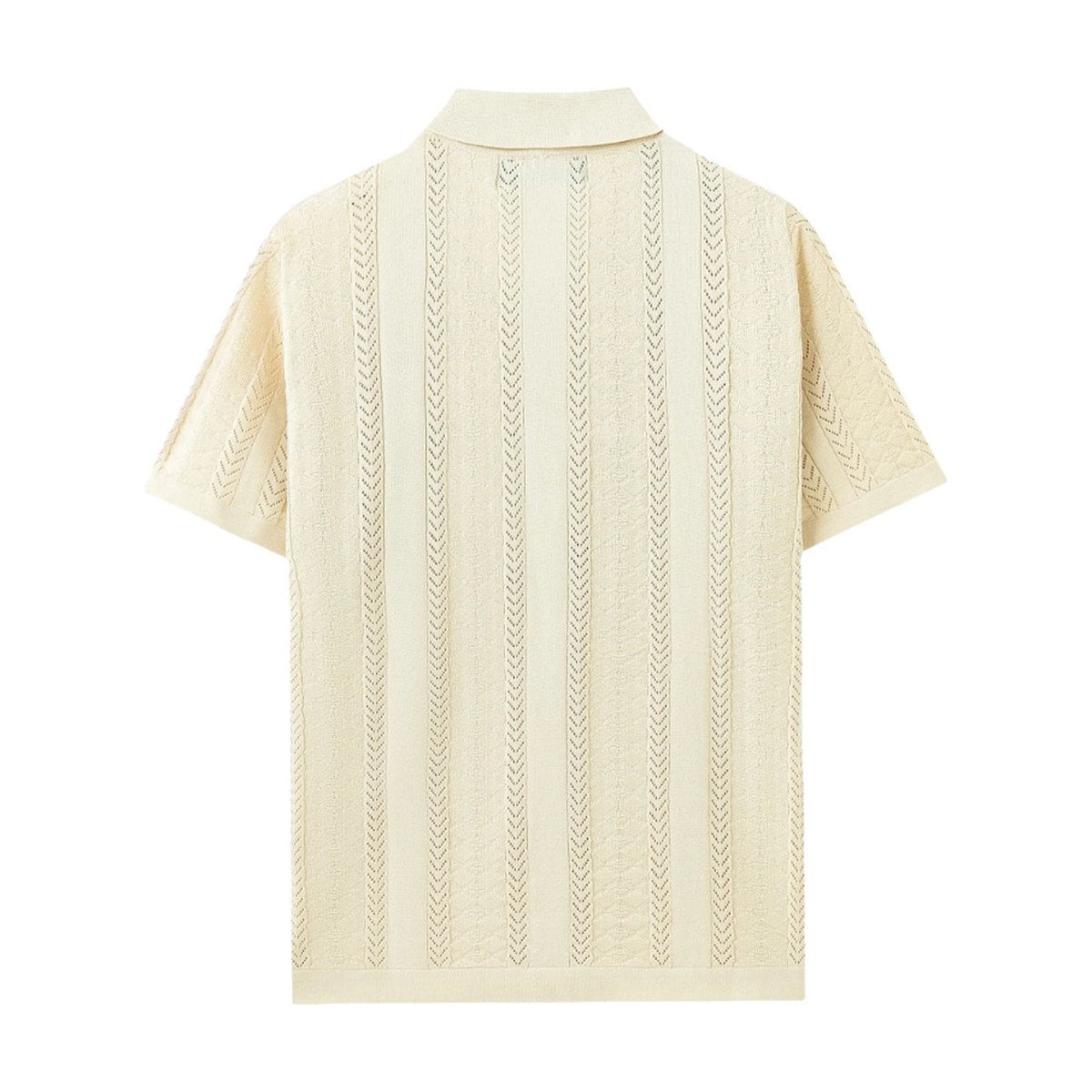 Men's Breathable Casual Cardigan Polo Shirt