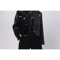 Men's Bright PU Leather Jacket