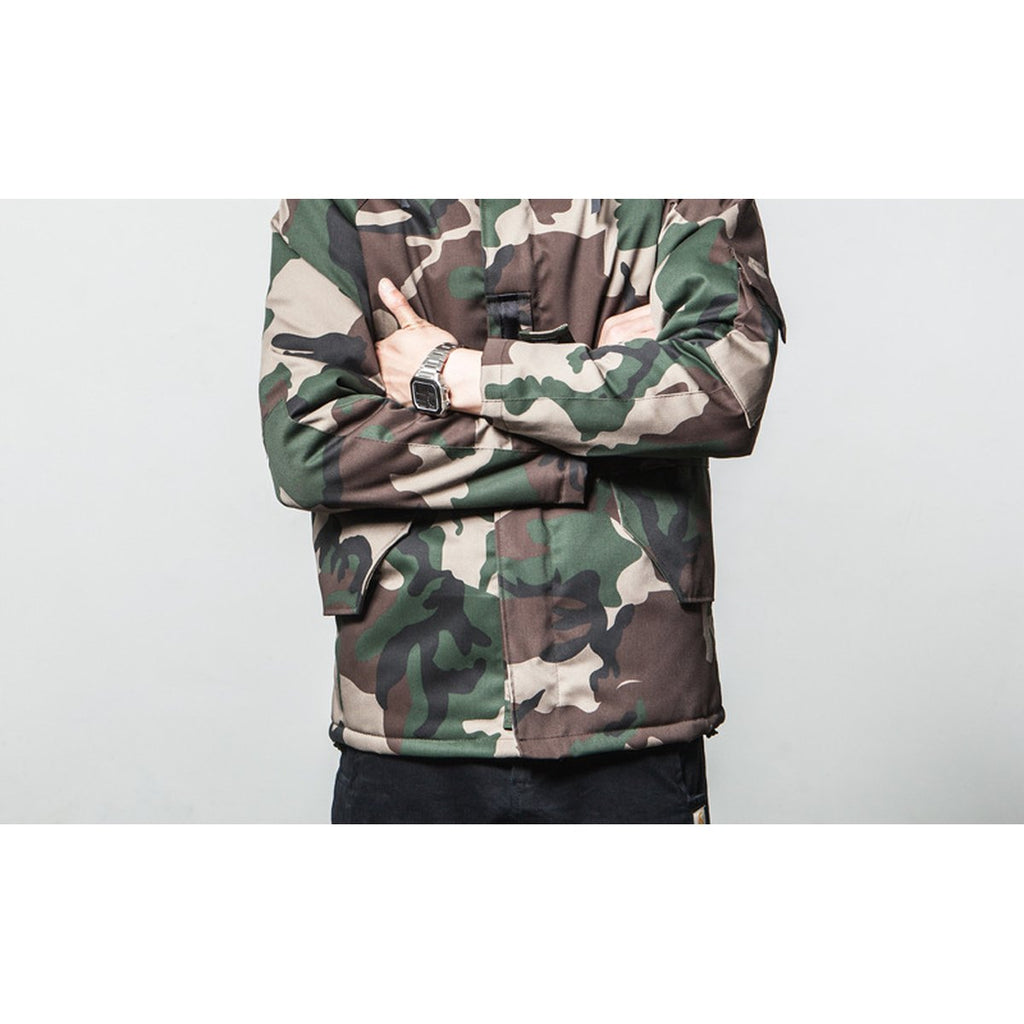Men's Camouflage Cotton Jacket