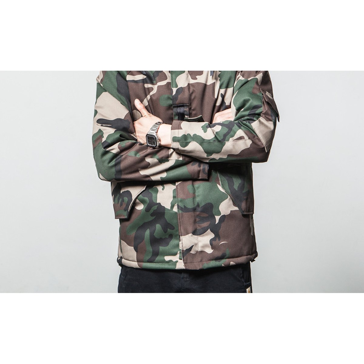 Men's Camouflage Cotton Jacket