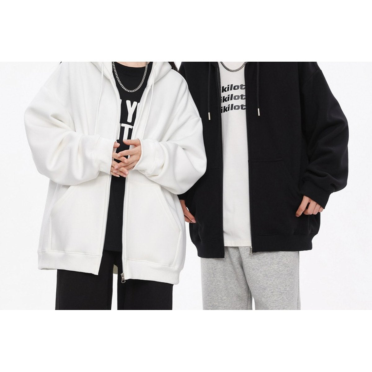 Men's Casual Hooded Cardigan Sweatshirt