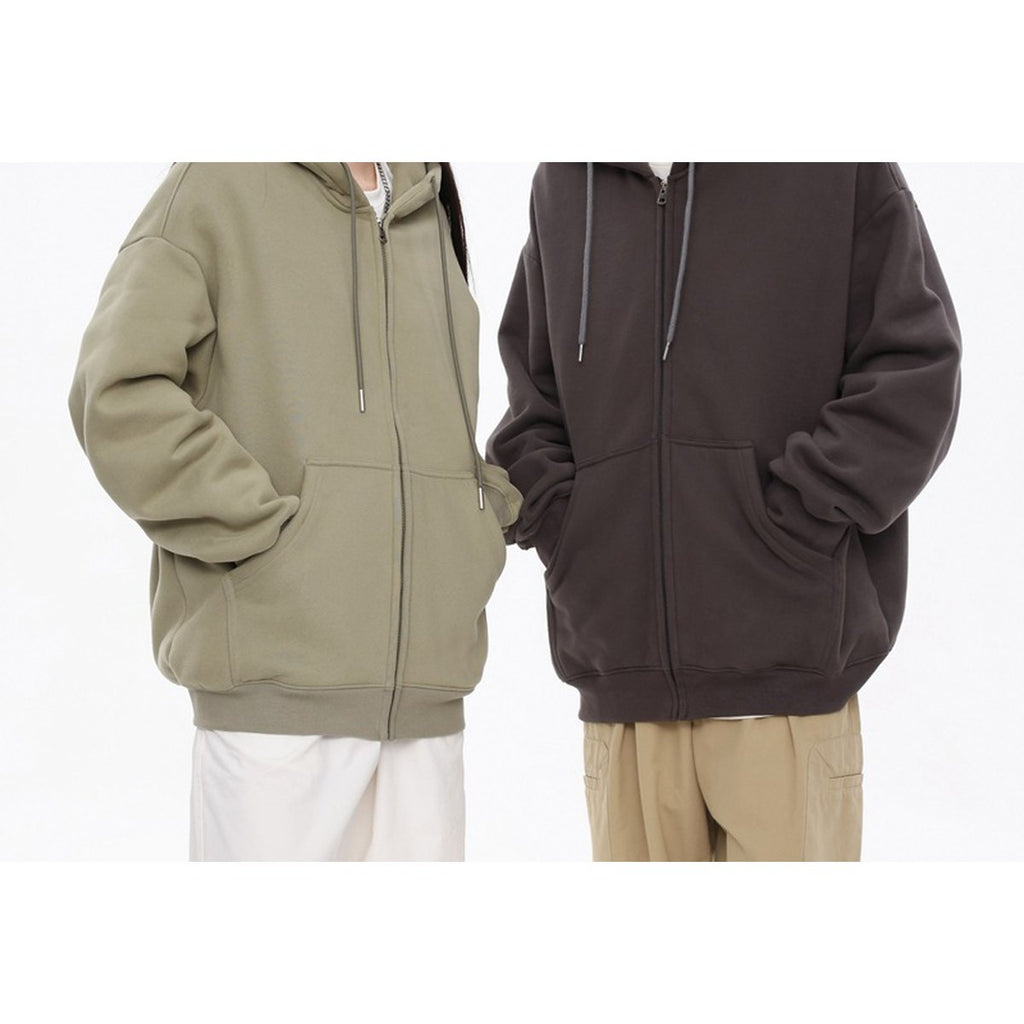 Men's Casual Hooded Cardigan Sweatshirt