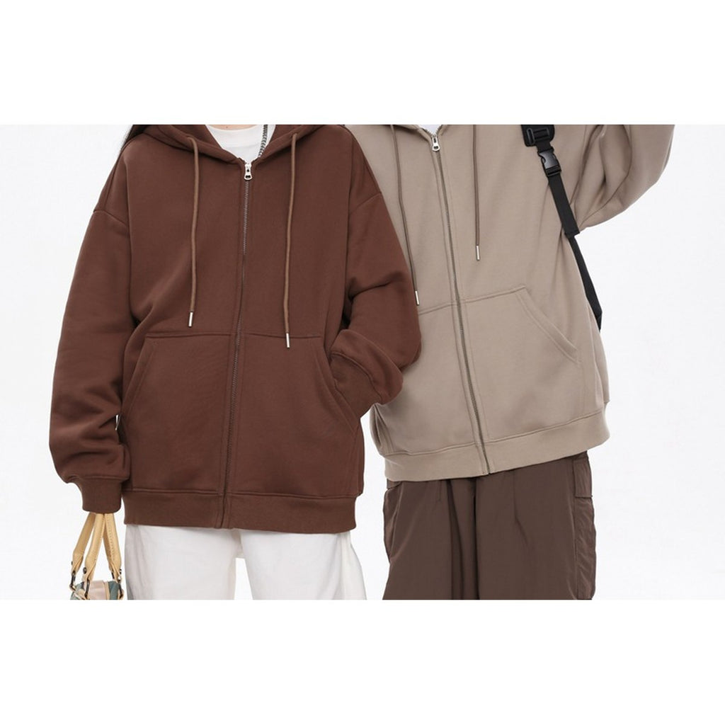 Men's Casual Hooded Cardigan Sweatshirt