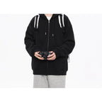 Men's Casual Hooded Cardigan Sweatshirt