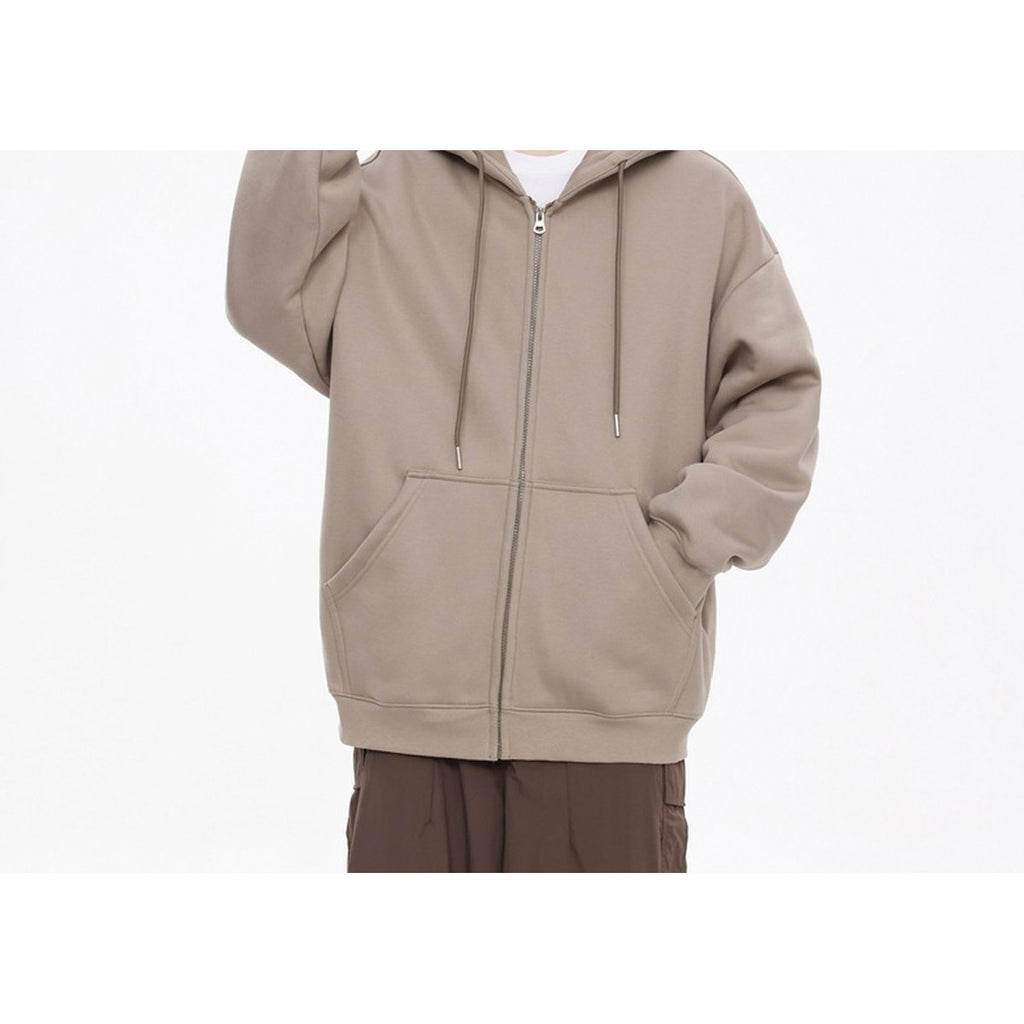 Men's Casual Hooded Cardigan Sweatshirt