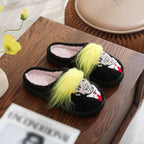 Men's Creative Trump Cotton Slippers