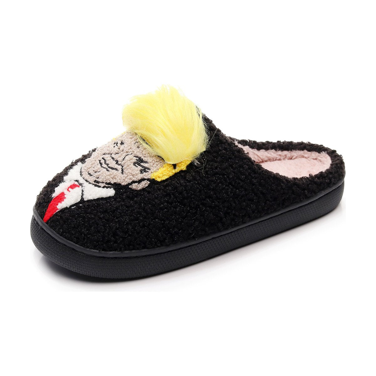 Men's Creative Trump Cotton Slippers