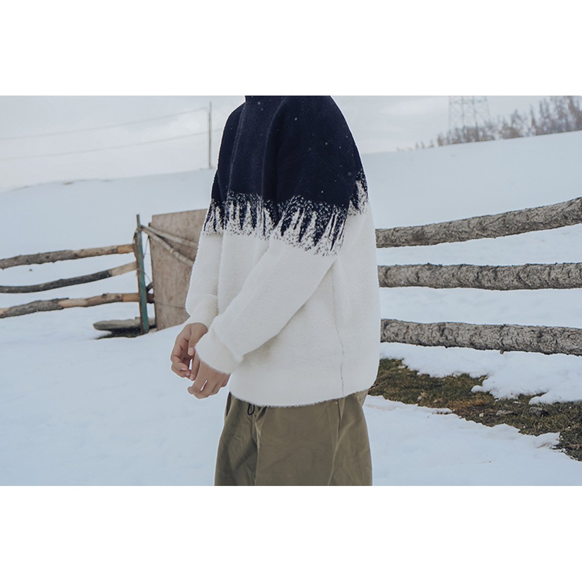 Men's Half Turtleneck Sweater Hong Kong