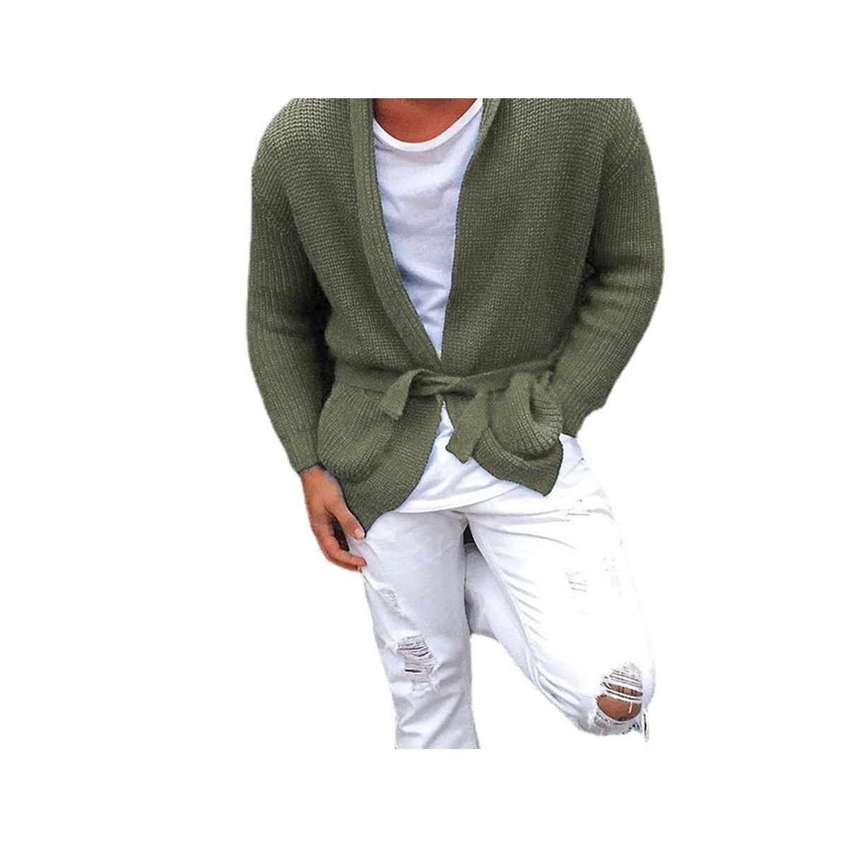 Men's Knitted Cardigan
