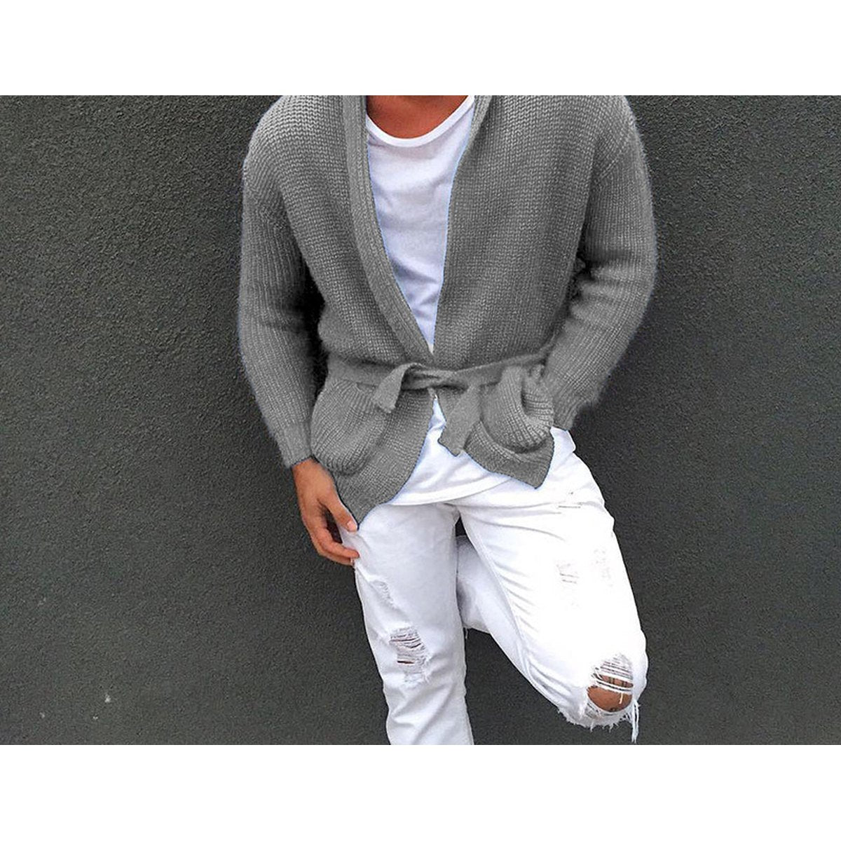 Men's Knitted Cardigan