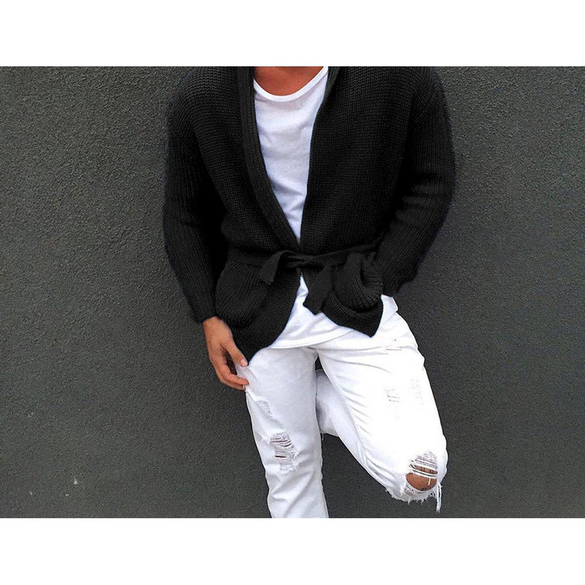 Men's Knitted Cardigan