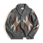 Men's Lapel Sweater Jacket
