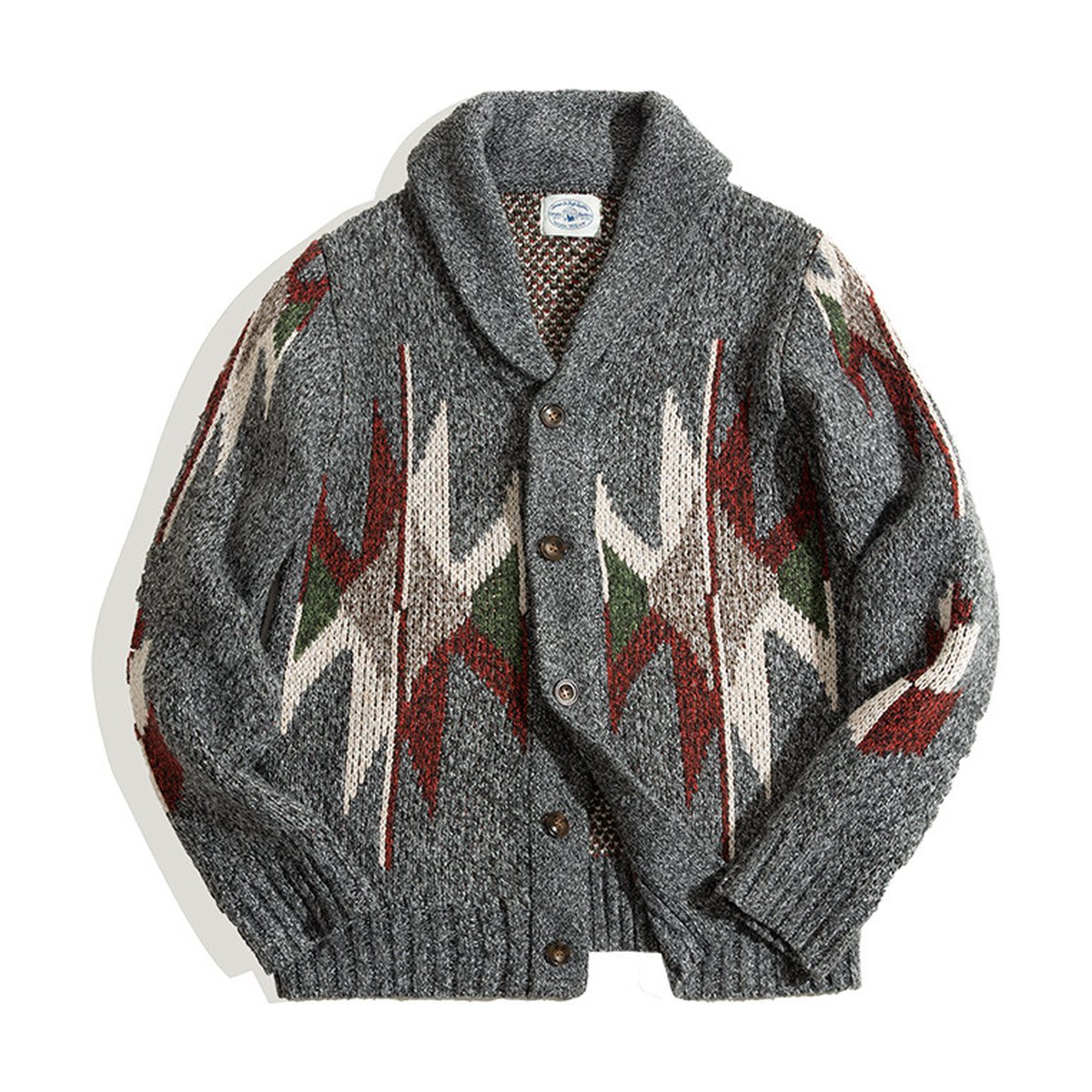 Men's Lapel Sweater Jacket