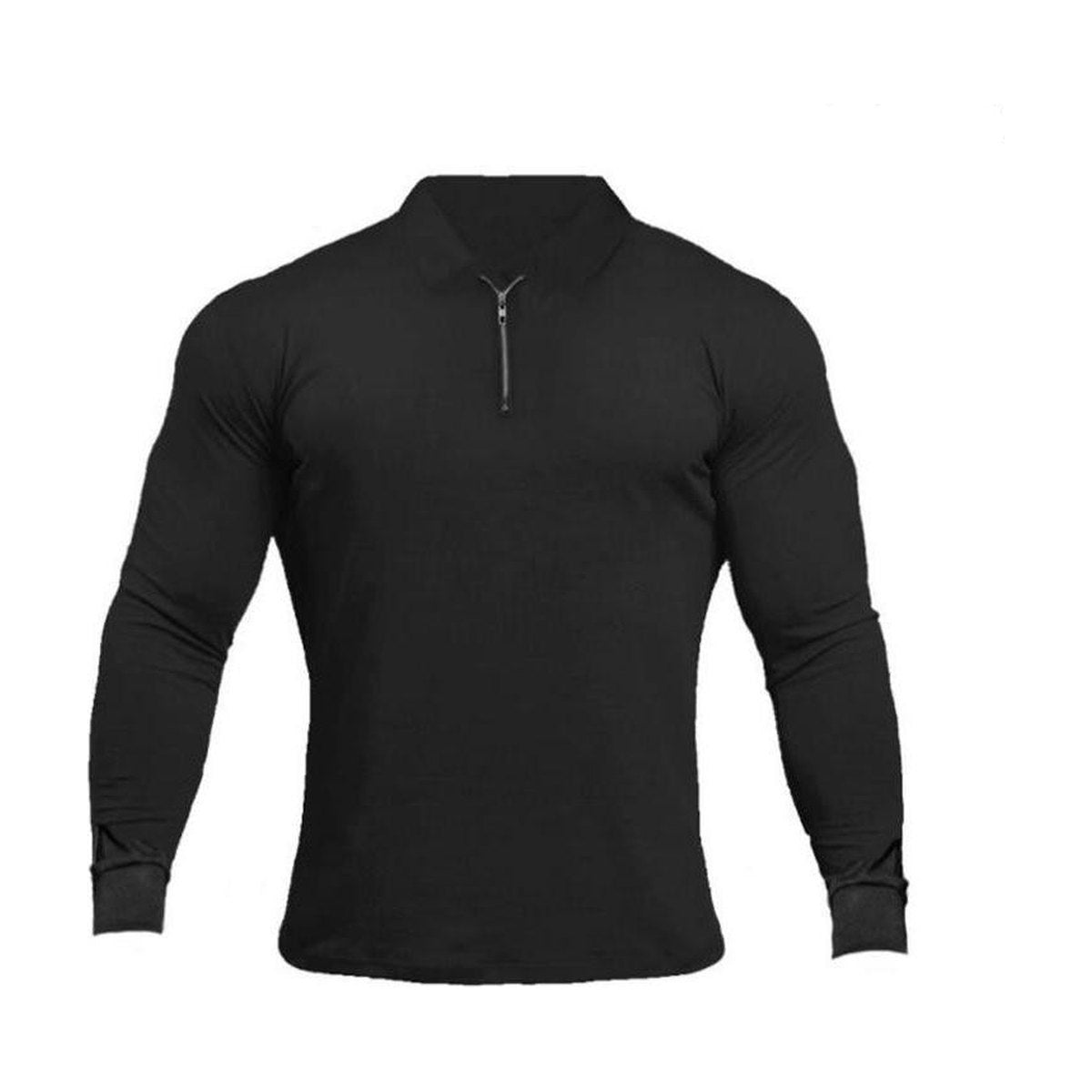 Men's Long-Sleeve Polo Shirt