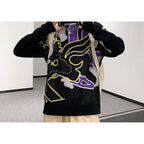 Men's Oversized Patterned Sweater
