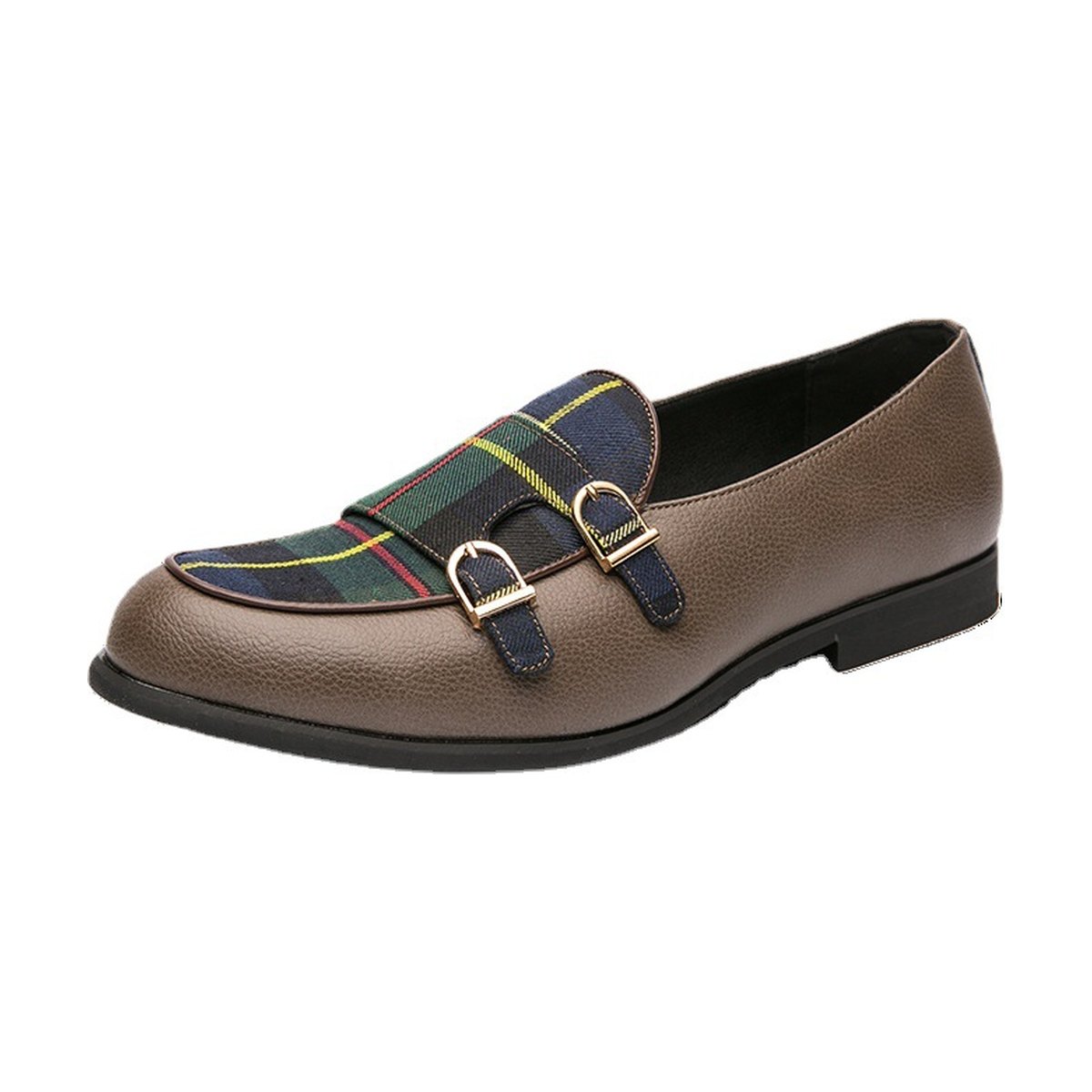 Men's Plaid Loafers