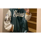 Men's PU Leather Baseball Jacket