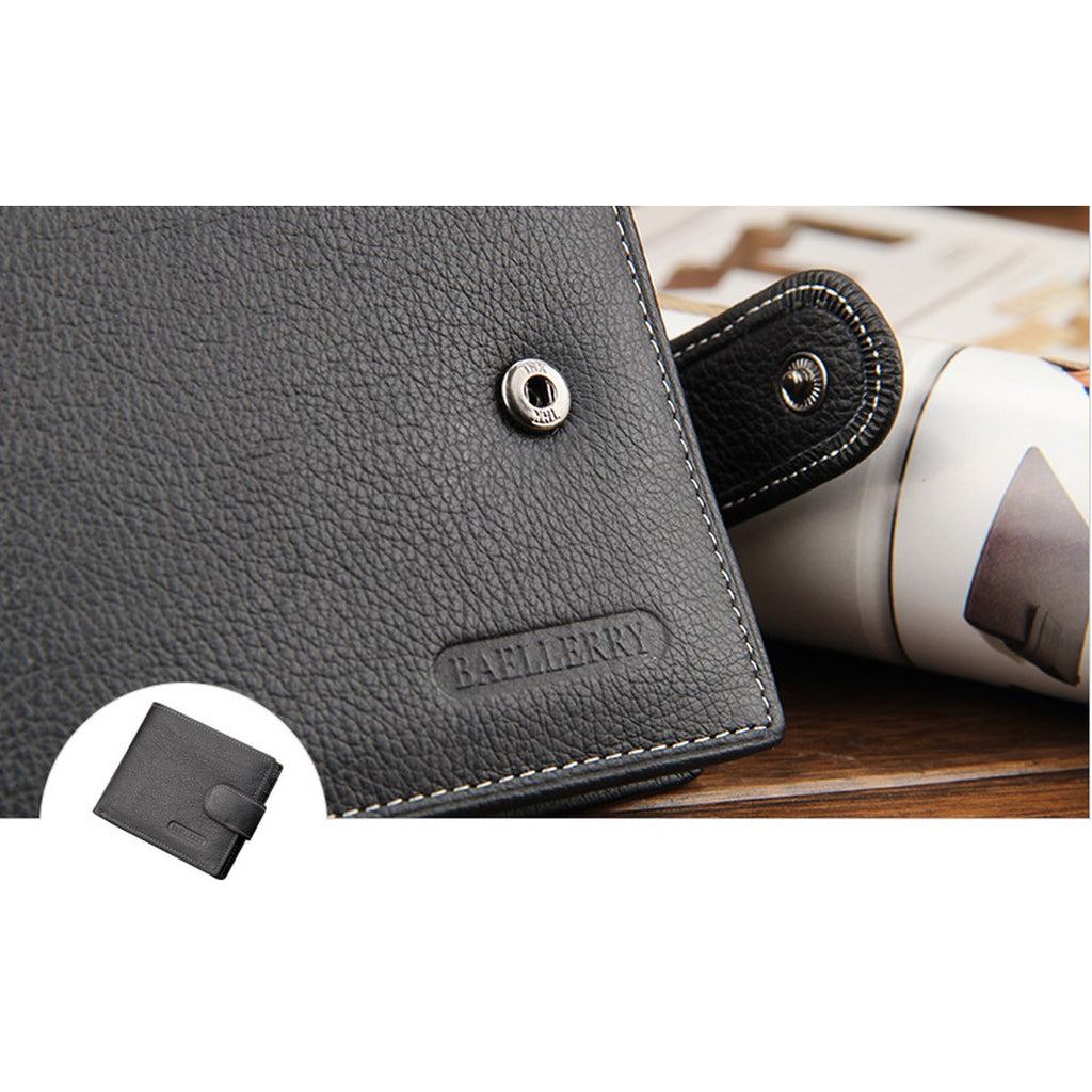 Men's Retro Buckle Wallet