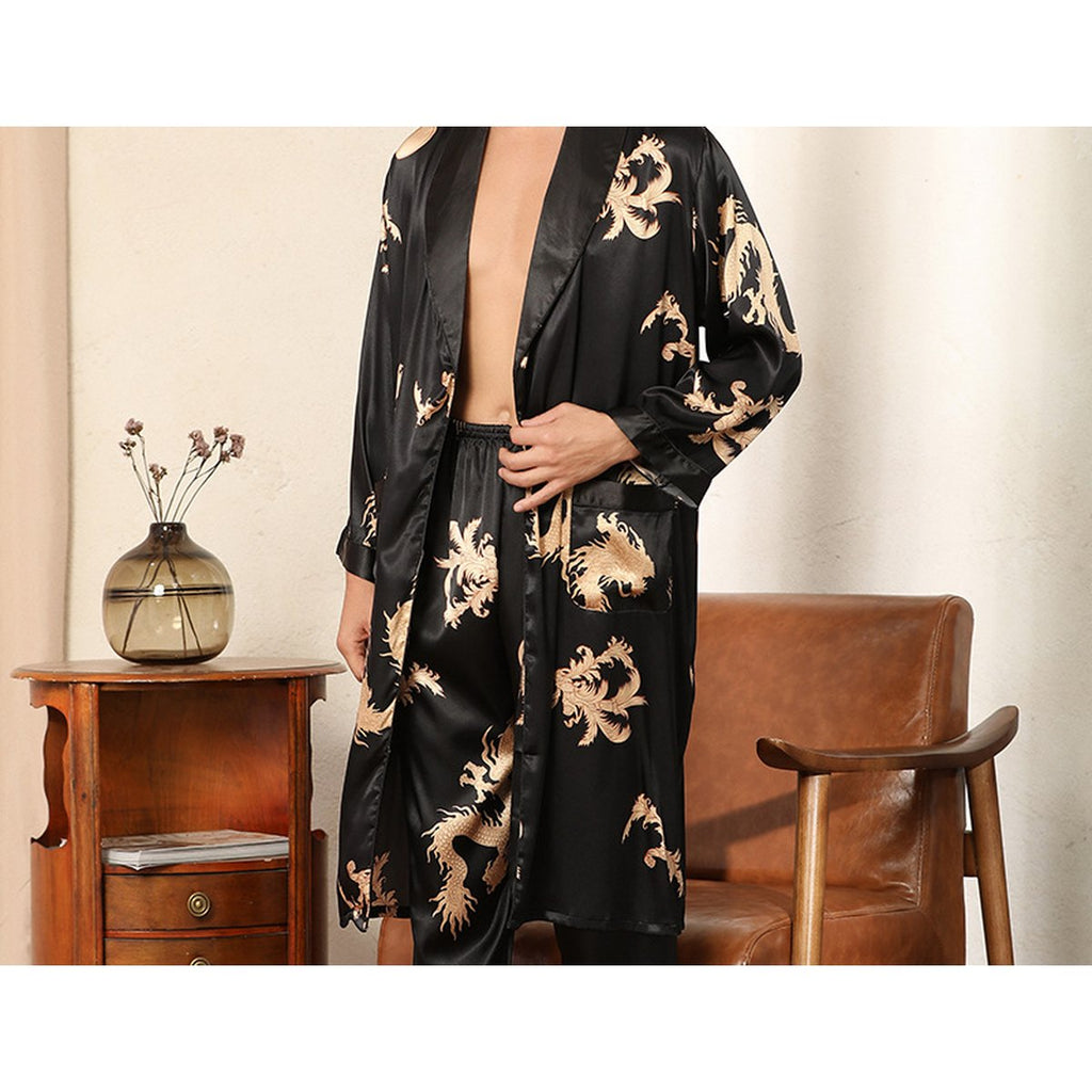 Men's Satin Pyjama Set