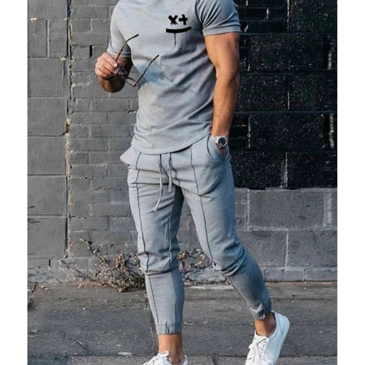 Men's T-Shirt & Shorts Set