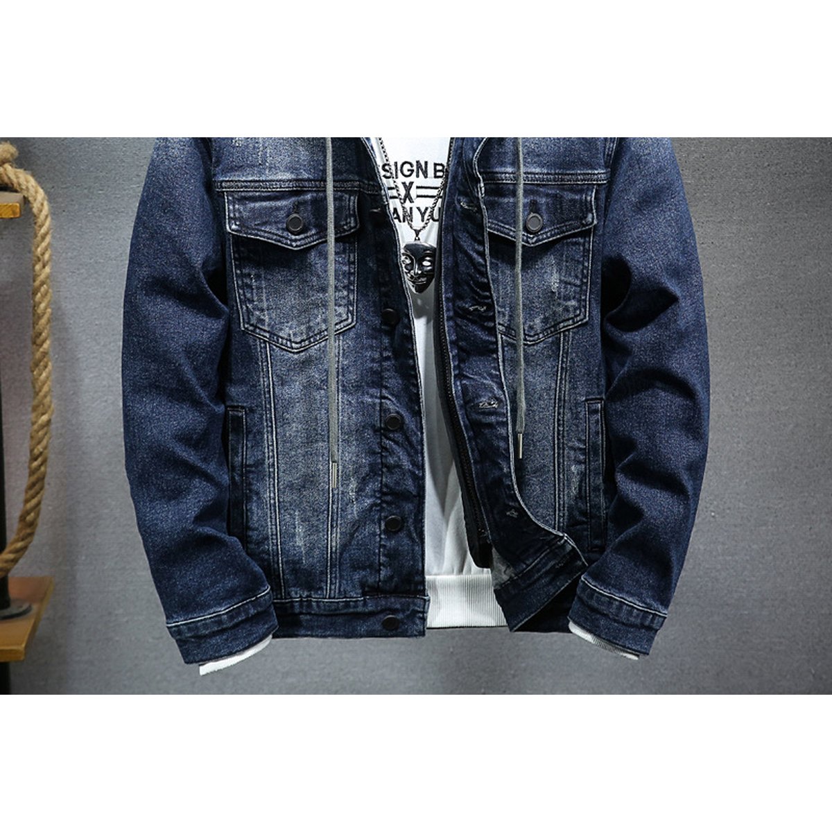 Men's Thick Denim Jacket