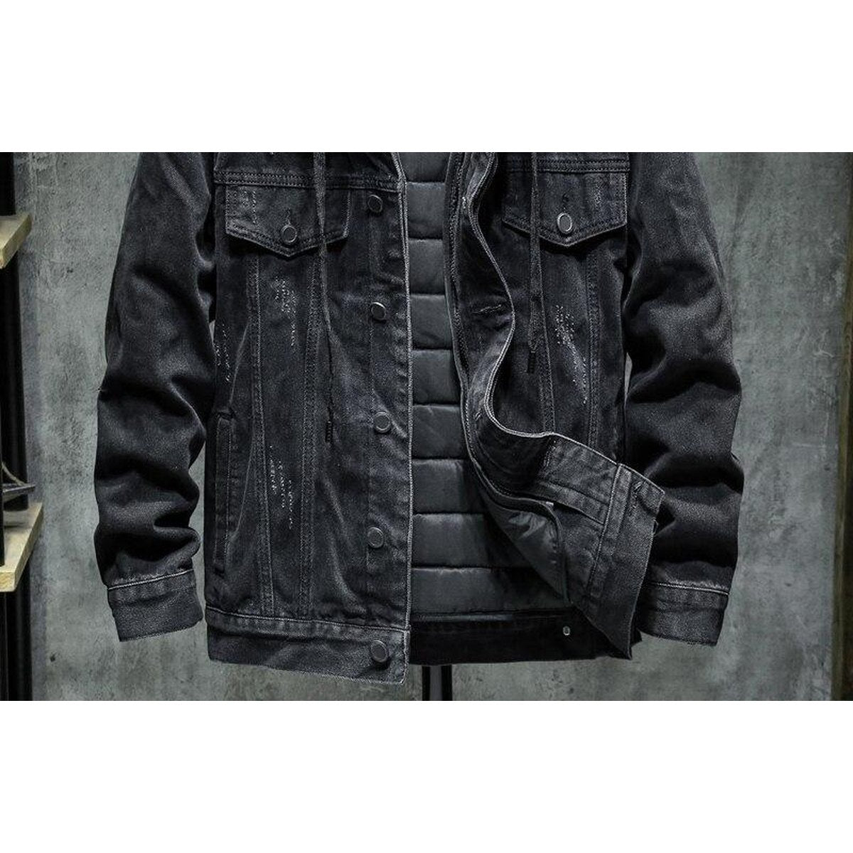 Men's Thick Denim Jacket