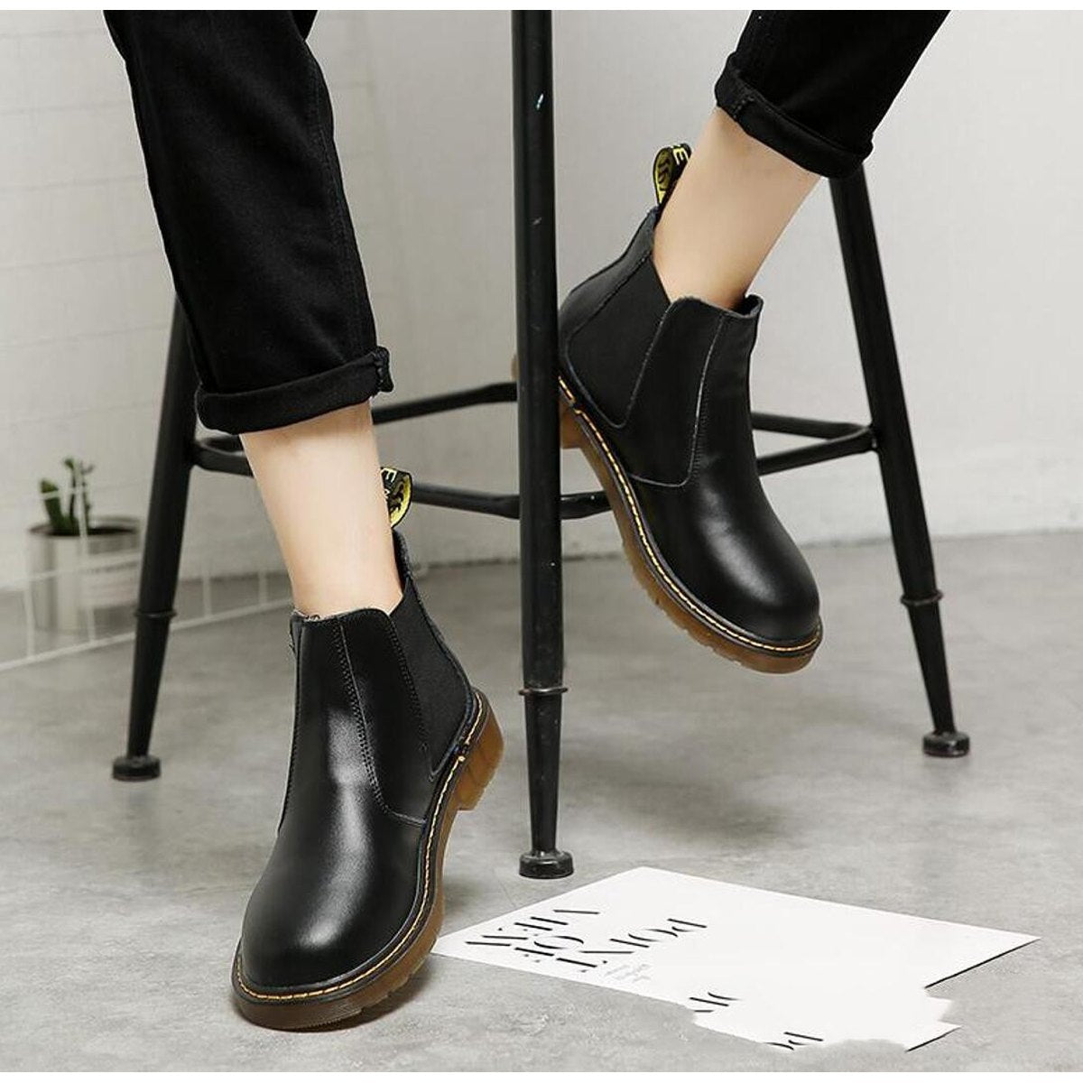 Men's Vintage Leather Boots